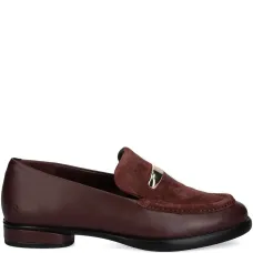 Замшевые лоферы