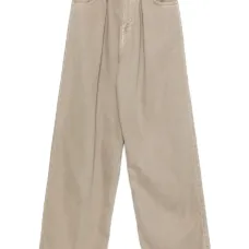 джинсы со складками