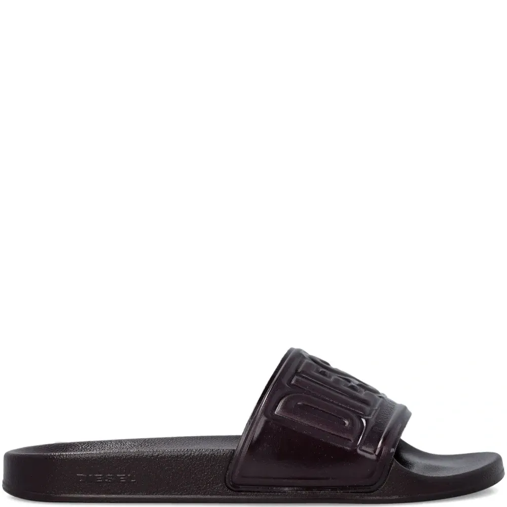 шлепанцы Sa-Mayemi с тисненым логотипом шлепанцы Sa-Mayemi с тисненым логотипом