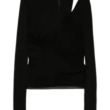 блузка с вырезом блузка с вырезом