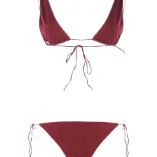 бикини с люрексом и треугольными чашками