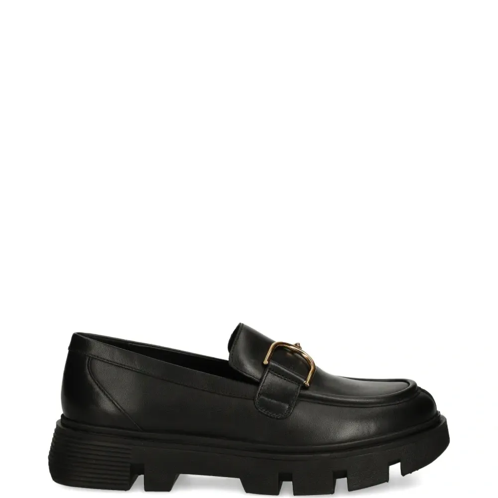 Лоферы Vilde с пряжкой и массивной подошвой