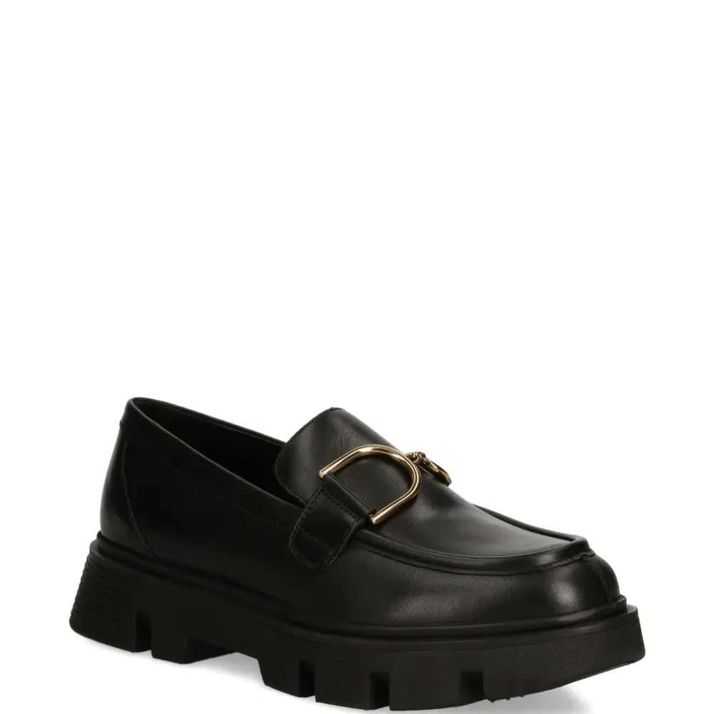 Лоферы Vilde с пряжкой и массивной подошвой