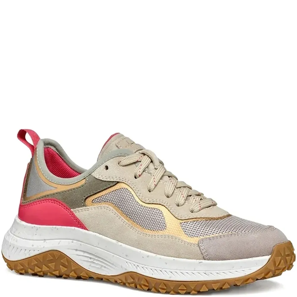 Массивные кроссовки с сетчатыми вставками