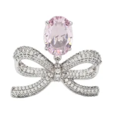 серьги с кристаллами