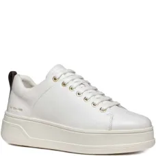 Кеды на платформе с люверсами