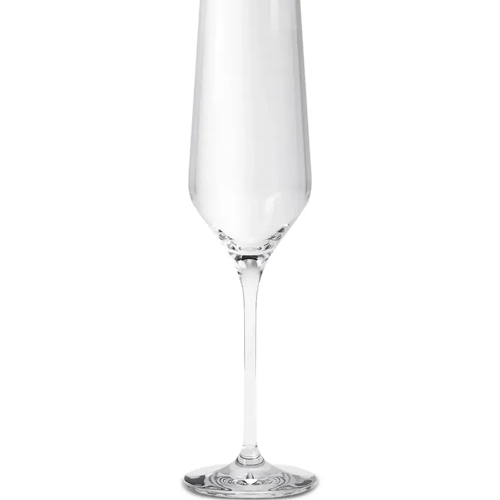 Бокал для шампанского с кристаллами