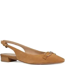 Балетки Giselda15 с ремешком на пятке