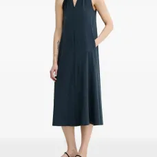 Платье миди с завязками