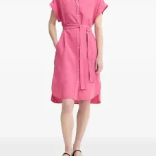 Платье-рубашка с поясом Платье-рубашка с поясом