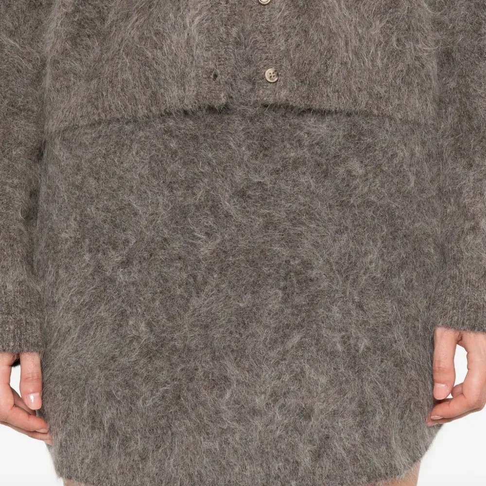 Мини-юбка с эффектом браширования Мини-юбка с эффектом браширования