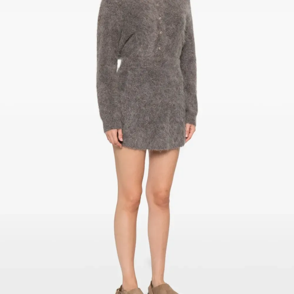 Мини-юбка с эффектом браширования Мини-юбка с эффектом браширования