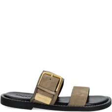 Шлепанцы с пряжкой Шлепанцы с пряжкой