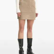 Юбка мини на пуговицах