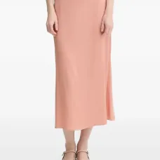 Юбка миди прямого кроя