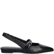 Балетки с ремешком на пятке и пряжками Балетки с ремешком на пятке и пряжками