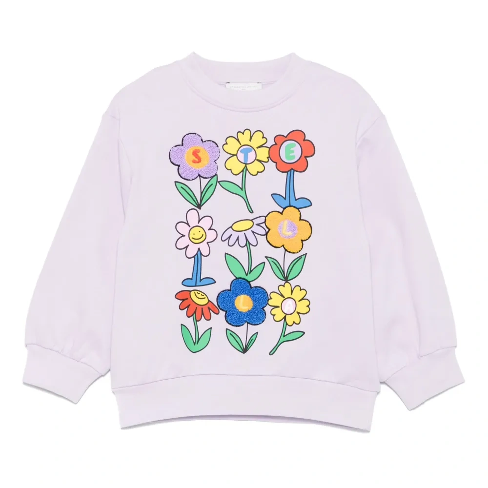 толстовка с цветочным принтом