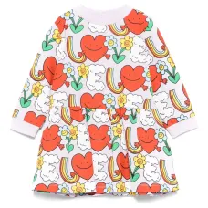 платье с графичным принтом