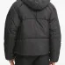 Стеганый пуховик с капюшоном