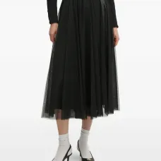 Юбка миди А-силуэта