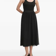 Юбка миди Schirin с эластичным поясом