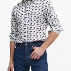 Рубашка с принтом