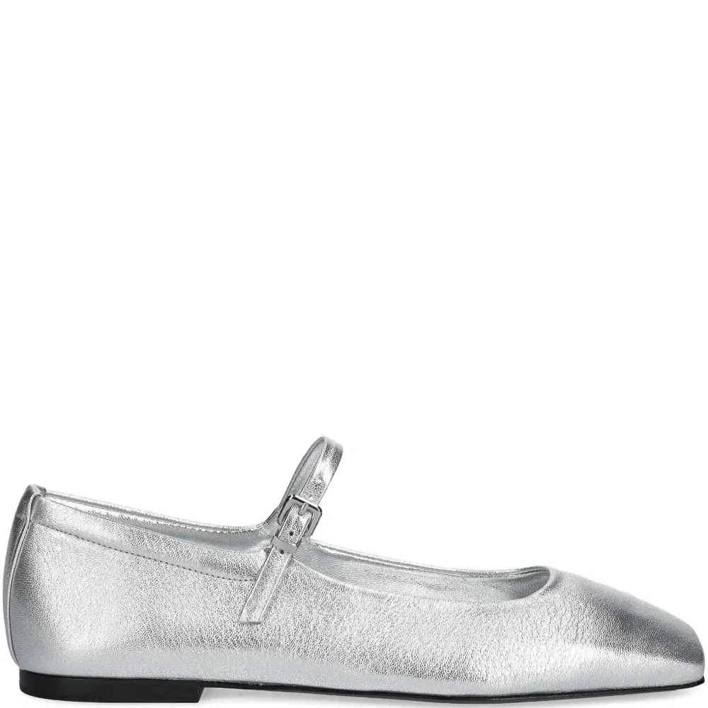 Балетки с квадратным носком