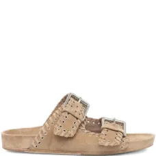 Сандалии с плетеными ремешками