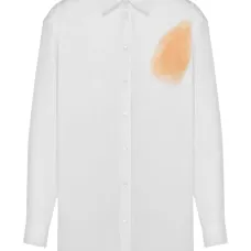 рубашка с абстрактным принтом