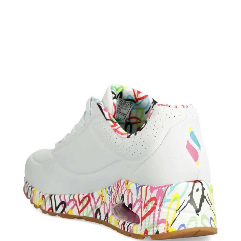 Кроссовки Uno Loving Love с принтом из коллаборации с JGoldcrown