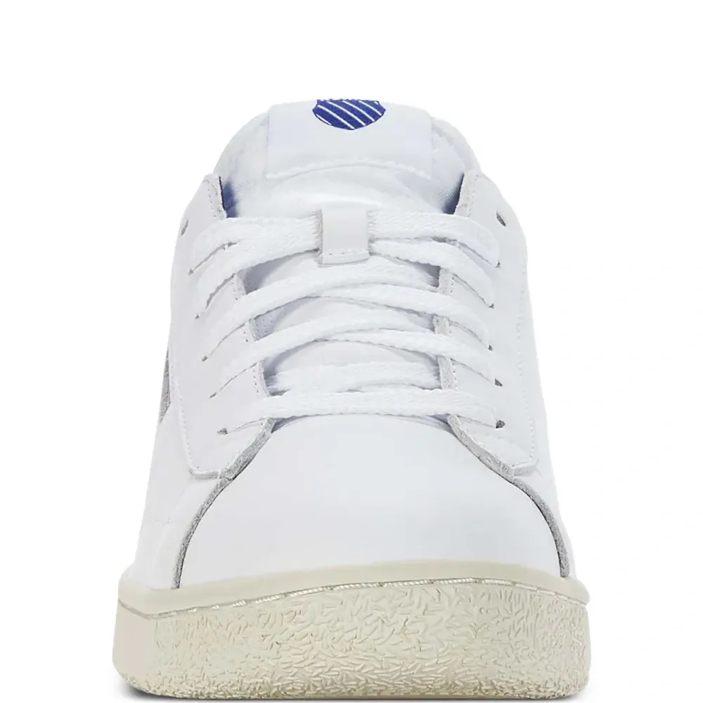 кожаные кроссовки