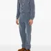 джинсы с нашивкой-логотипом