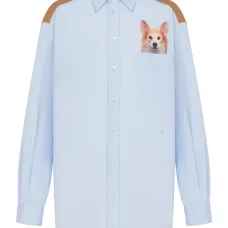 рубашка с принтом