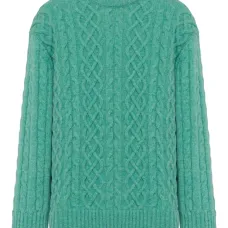 джемпер фактурной вязки