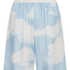 шорты с принтом