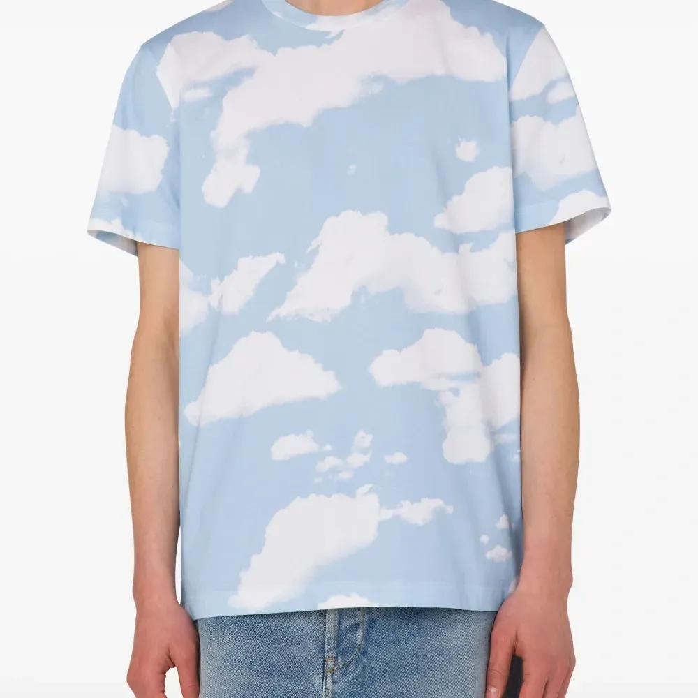 футболка с принтом