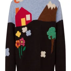 джемпер вязки интарсия джемпер вязки интарсия