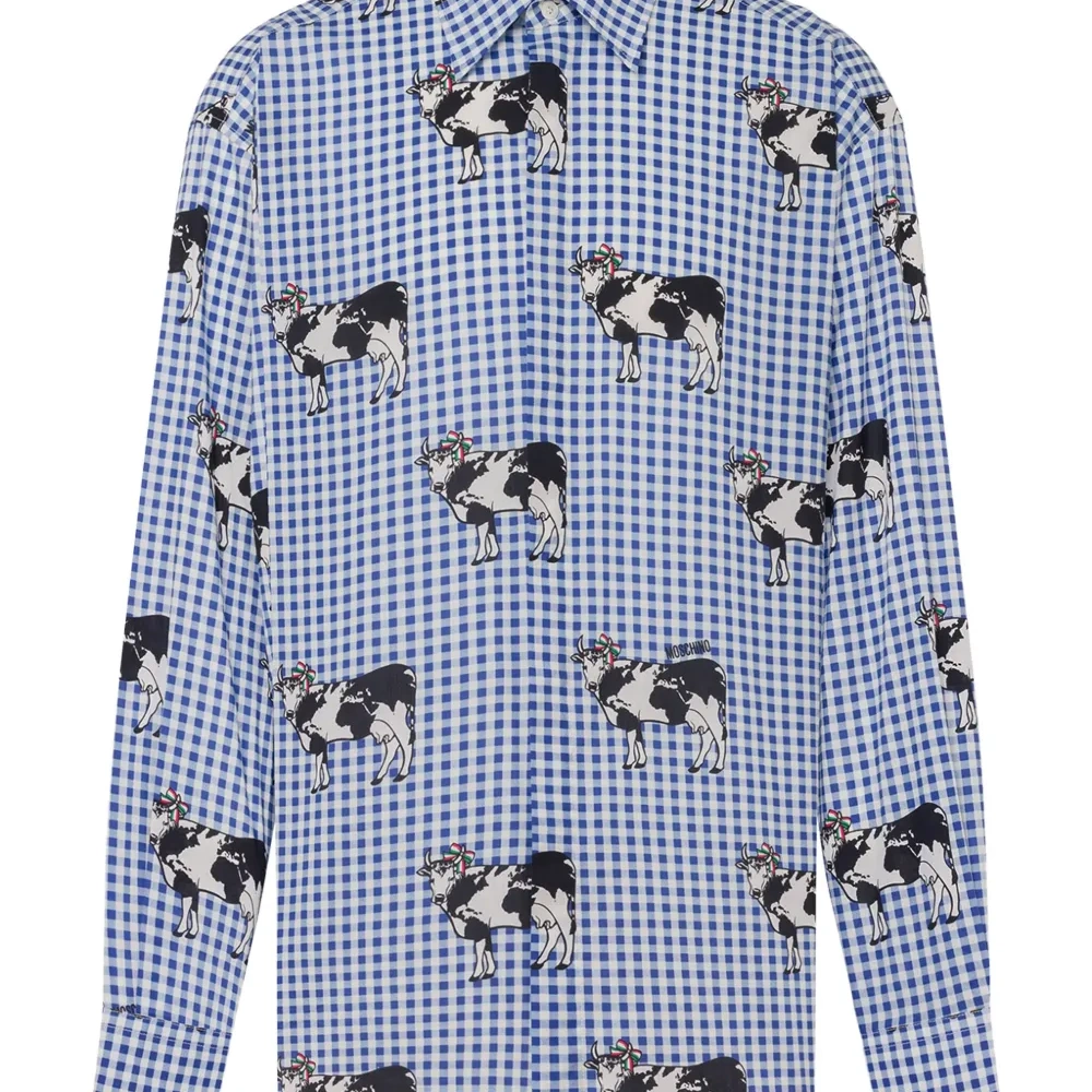 клетчатая рубашка на пуговицах