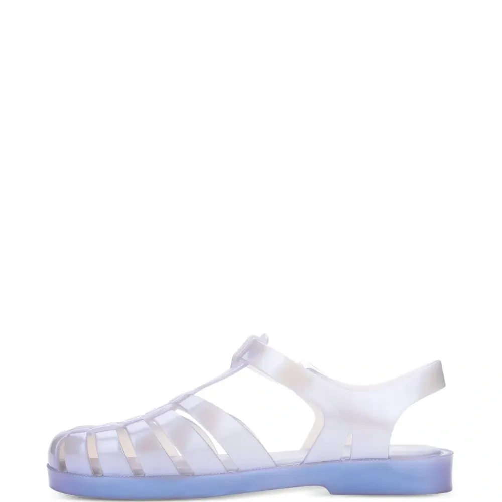 Сандалии с прозрачными ремешками