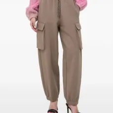 Джоггеры карго с вышитым логотипом