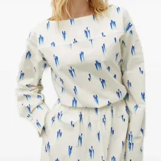 Блузка с принтом