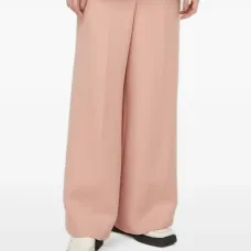 Шерстяные брюки с карманами