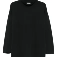 топ с высоким воротником