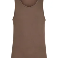 Майка из хлопкового трикотажа в рубчик Майка из хлопкового трикотажа в рубчик