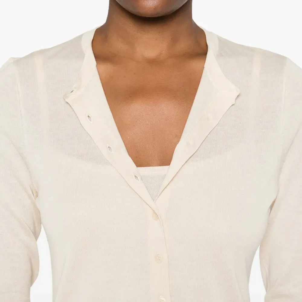 Кардиган на пуговицах