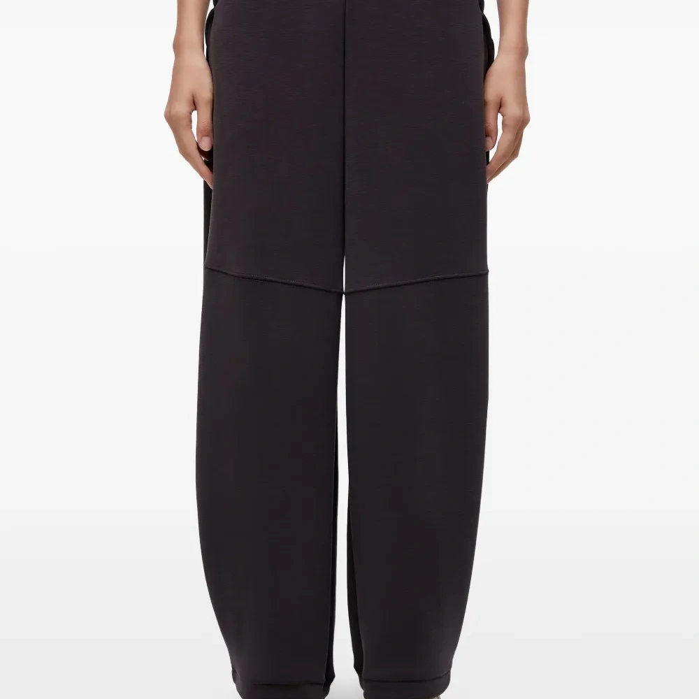 Брюки палаццо с эластичным поясом