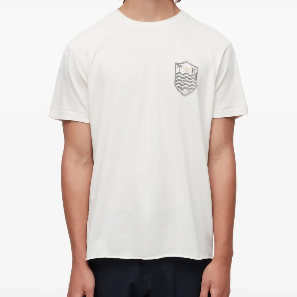 Футболка с круглым вырезом