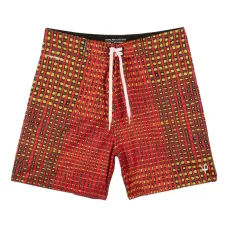 Плавки-шорты с геометричным узором Плавки-шорты с геометричным узором