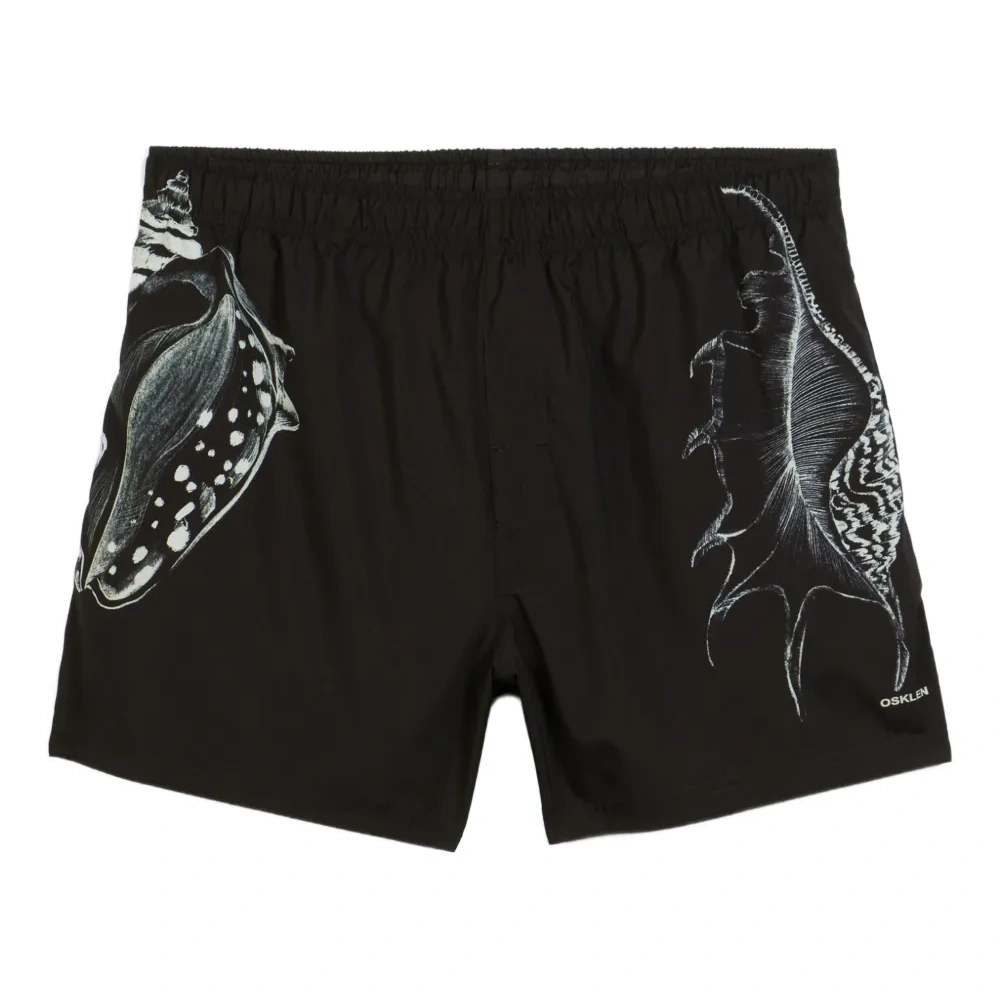 Плавки-шорты с принтом