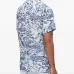 Рубашка с короткими рукавами и графичным принтом